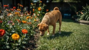 Gartenpflanzen die für Hunde giftig sind — und wie die Ernährung schützt